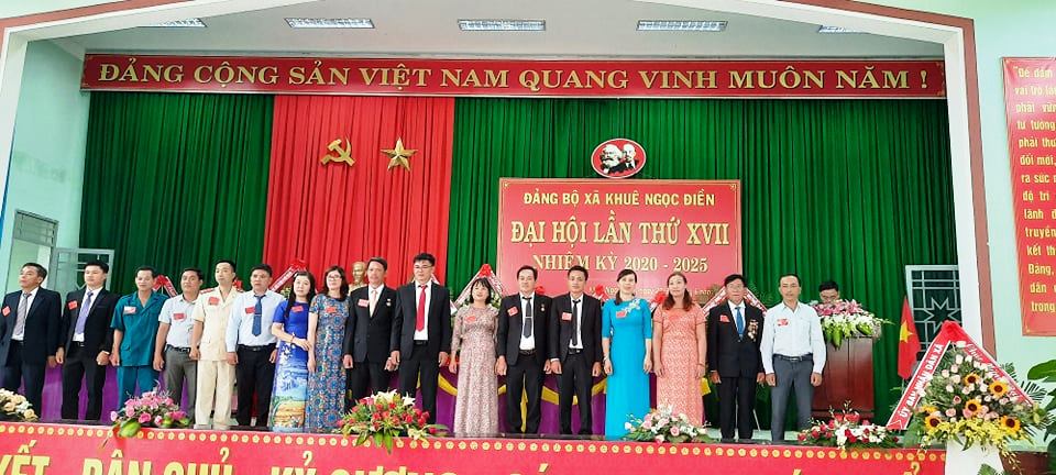 Đảng bộ xã Khuê Ngọc Điền tổ chức Đại hội lần thứ  XVII, nhiệm kỳ 2020-2025